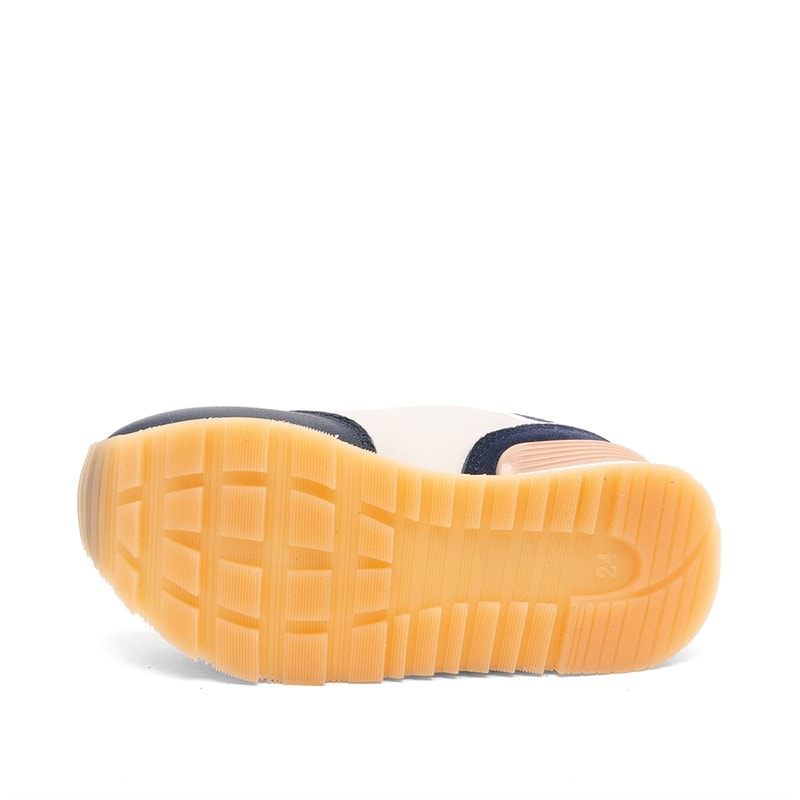 Bisgaard Kids Walde Velcro Shoes Navy - Image 2