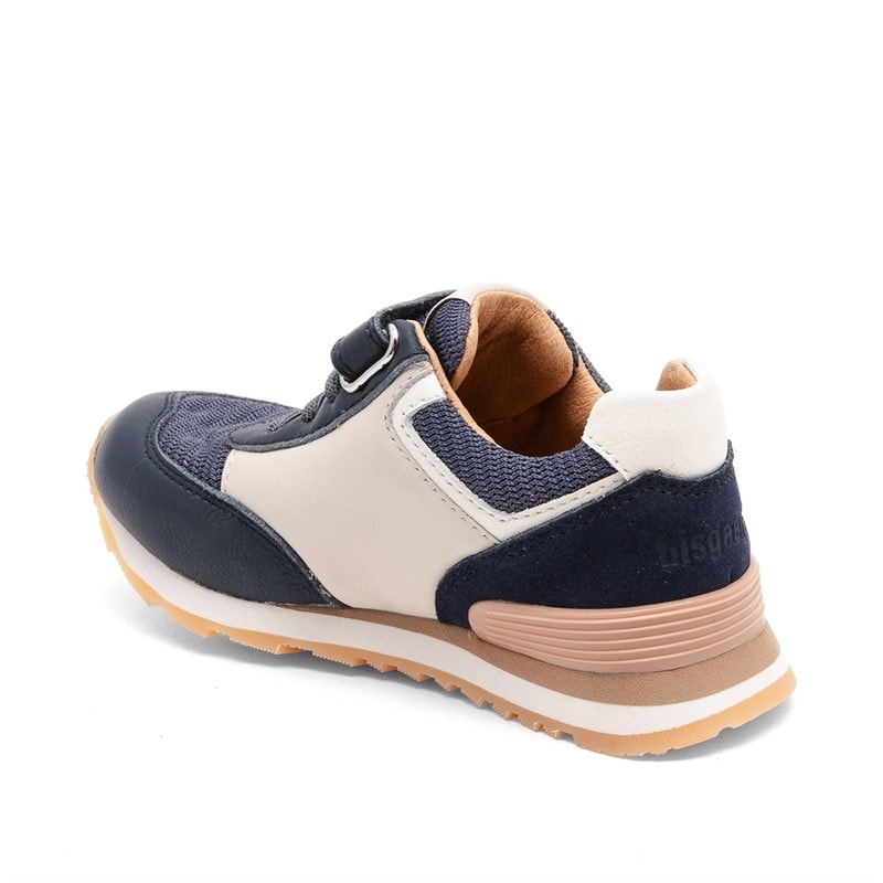 Bisgaard Kids Walde Velcro Shoes Navy - Image 3
