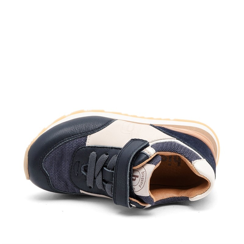 Bisgaard Kids Walde Velcro Shoes Navy - Image 4