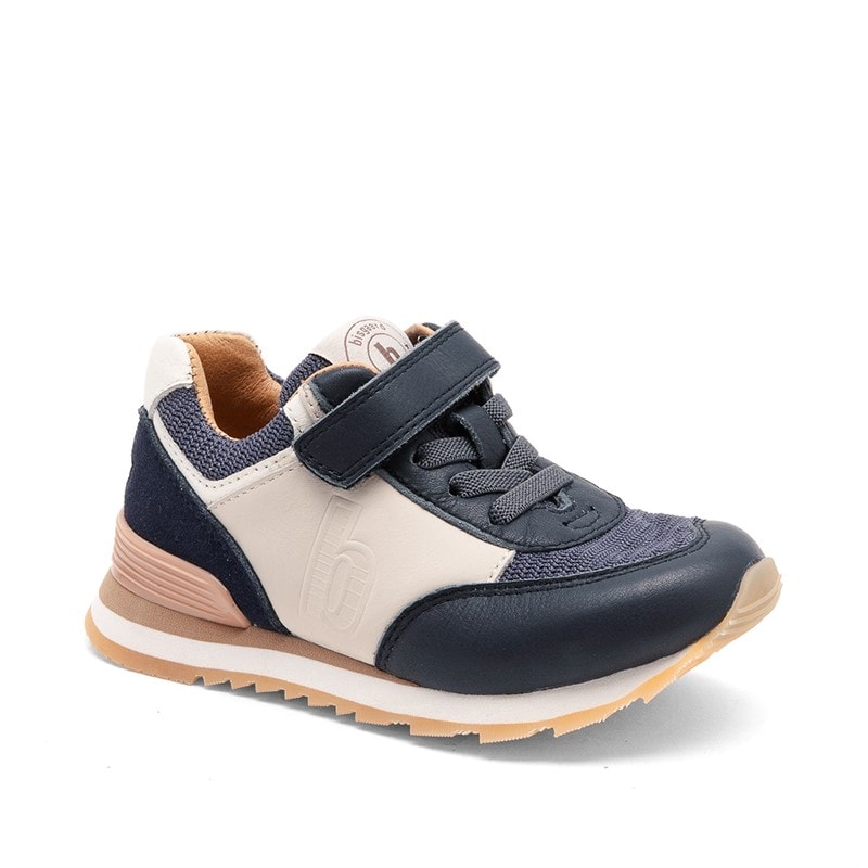 Bisgaard Kids Walde Velcro Shoes Navy - Image 5