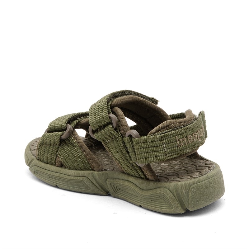 Bisgaard Kids Paul Sandals Olive - Image 3