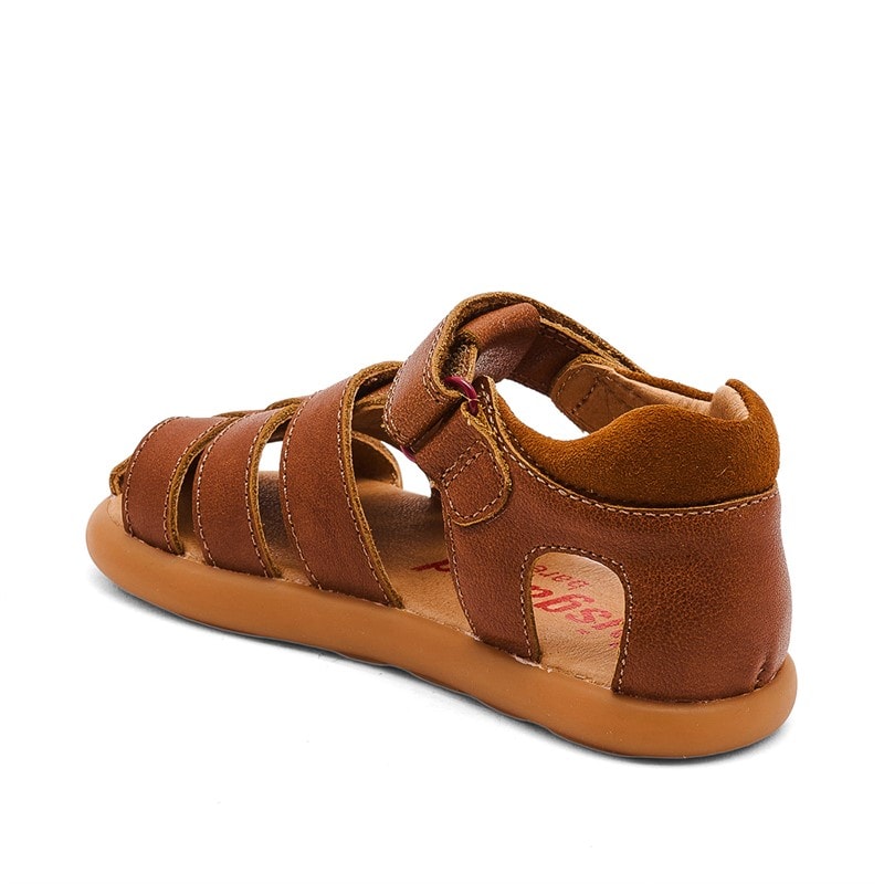 Bisgaard Kids Barefoot Ryle Sandals Cognac - Image 3