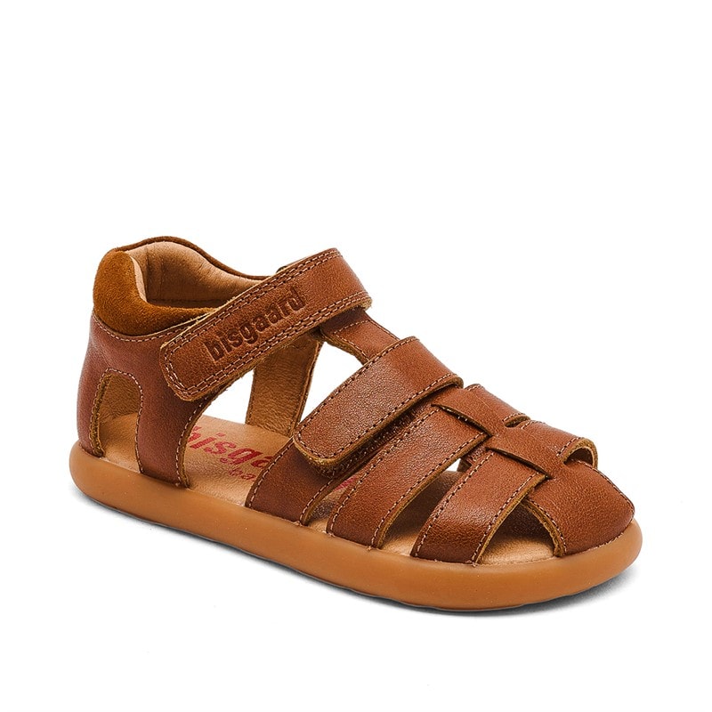 Bisgaard Kids Barefoot Ryle Sandals Cognac - Image 5