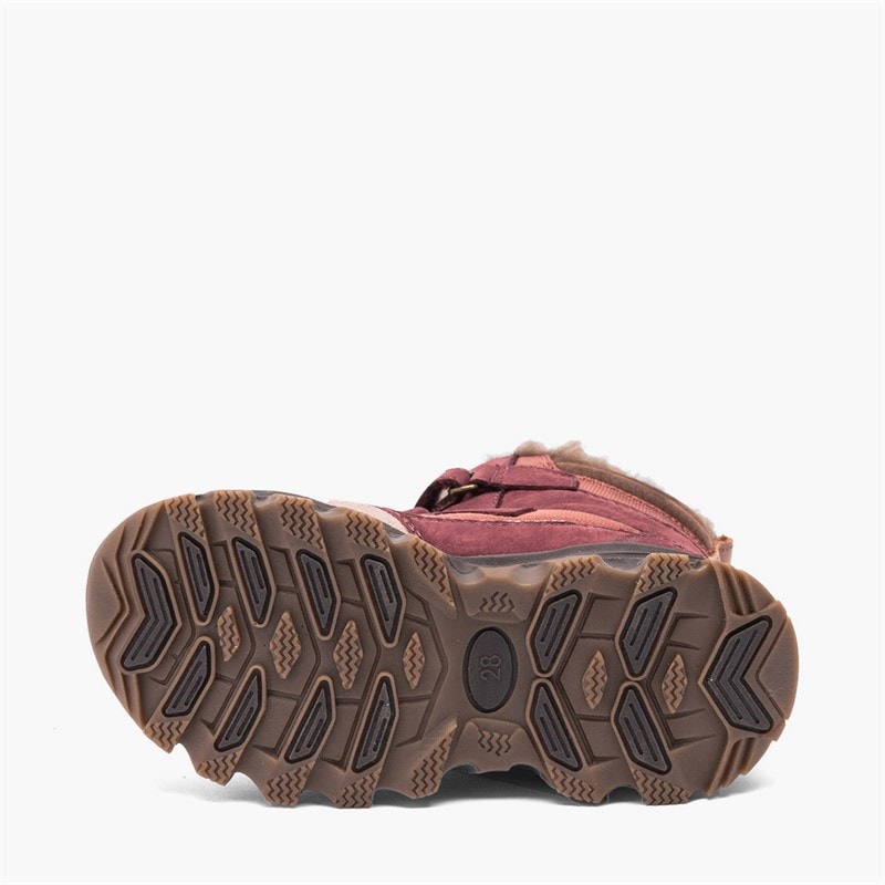 Bisgaard Kids Eddie Tex Boots Burgundy - Image 2
