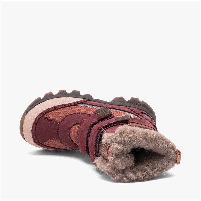 Bisgaard Kids Eddie Tex Boots Burgundy - Image 4