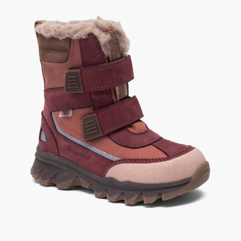 Bisgaard Kids Eddie Tex Boots Burgundy - Image 5