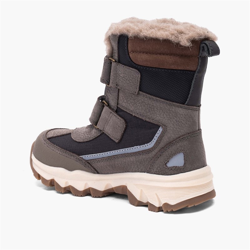Bisgaard Kids Eddie Tex Boots Dark Grey - Image 3