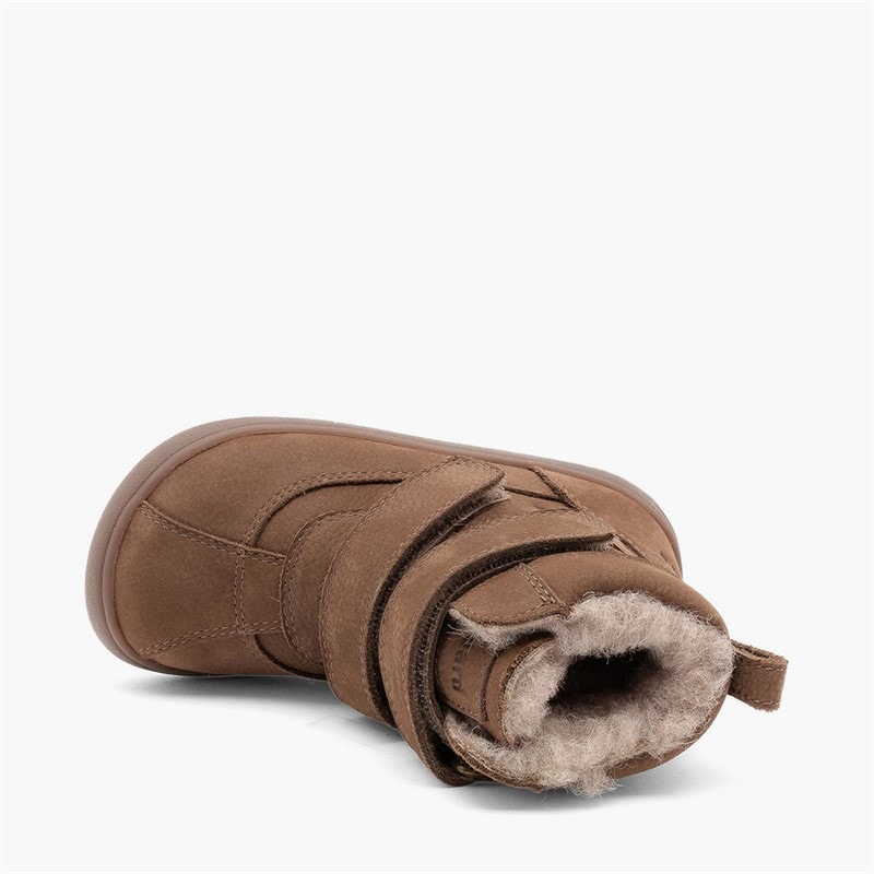 Bisgaard Kids Benny Barefoot Tex Boots Dark Brown - Image 4