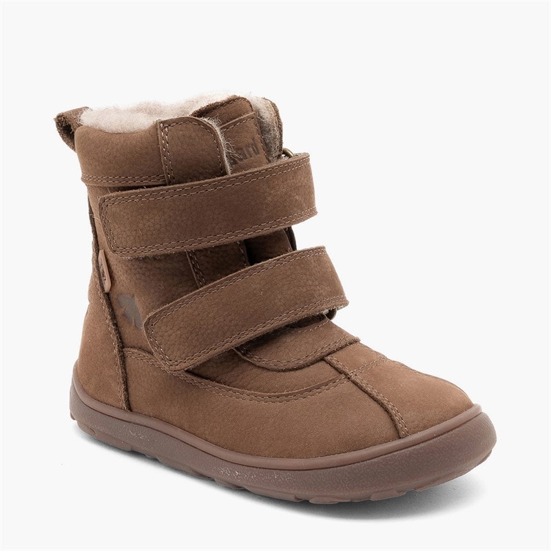 Bisgaard Kids Benny Barefoot Tex Boots Dark Brown - Image 5