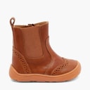 Bisgaard Girls Katie Barefoot Boots Cognac