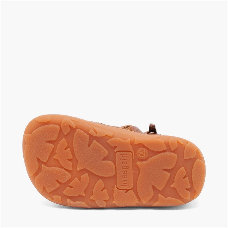 Bisgaard Girls Katie Barefoot Boots Cognac - Image 2