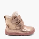 Bisgaard Girls Cosmos Barefoot Tex Boots Rose Gold