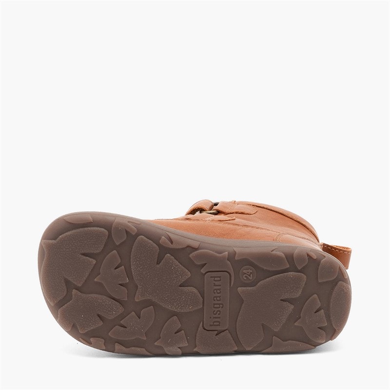 Bisgaard Kids Benny Barefoot Tex Boots Cognac - Image 2