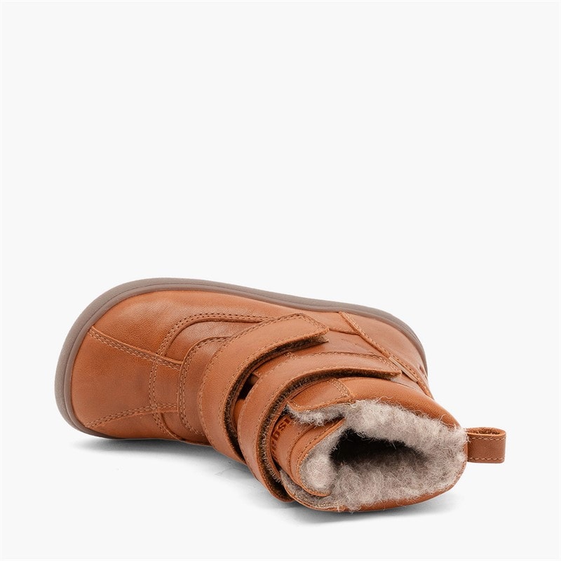 Bisgaard Kids Benny Barefoot Tex Boots Cognac - Image 4