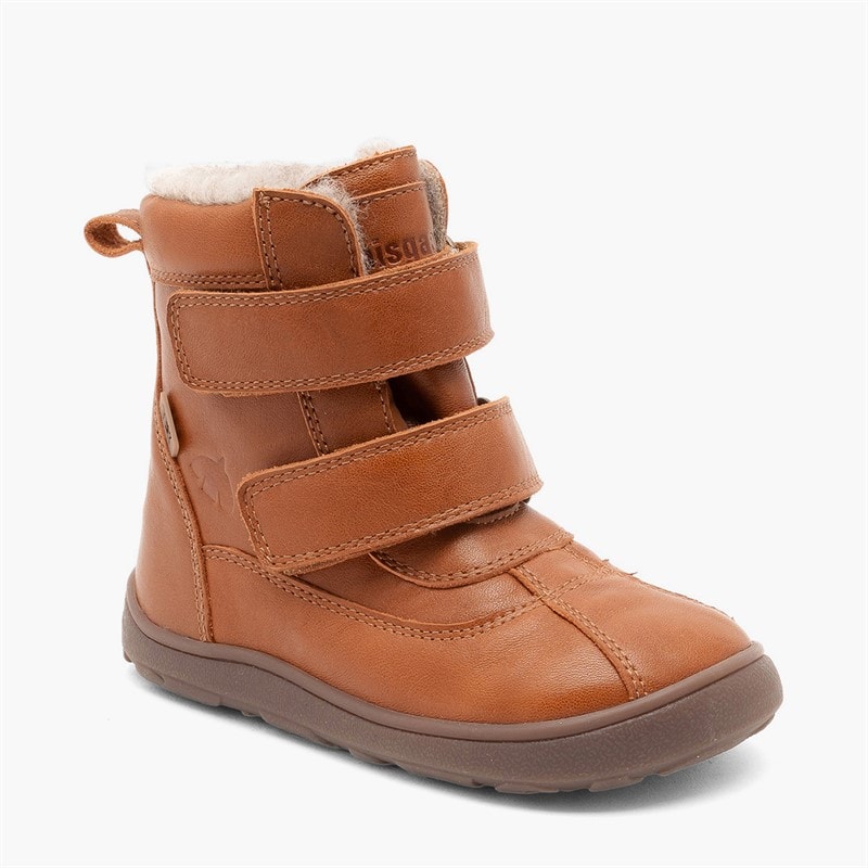 Bisgaard Kids Benny Barefoot Tex Boots Cognac - Image 5