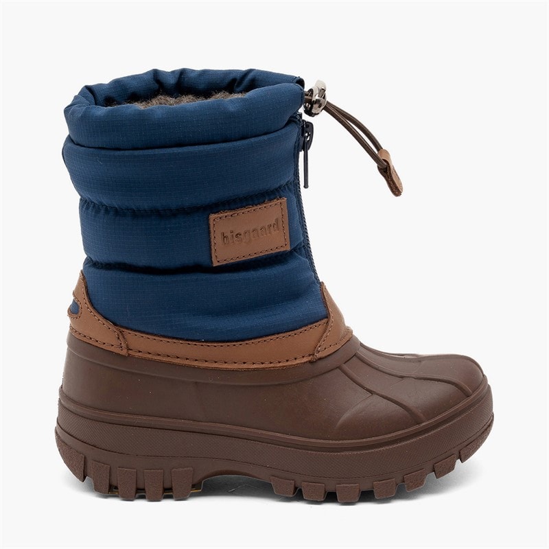 Bisgaard Kids Lux Boots Navy
