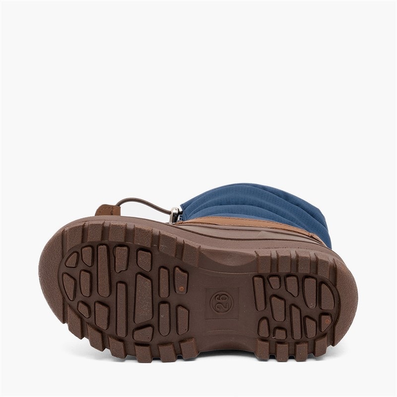 Bisgaard Kids Lux Boots Navy - Image 2