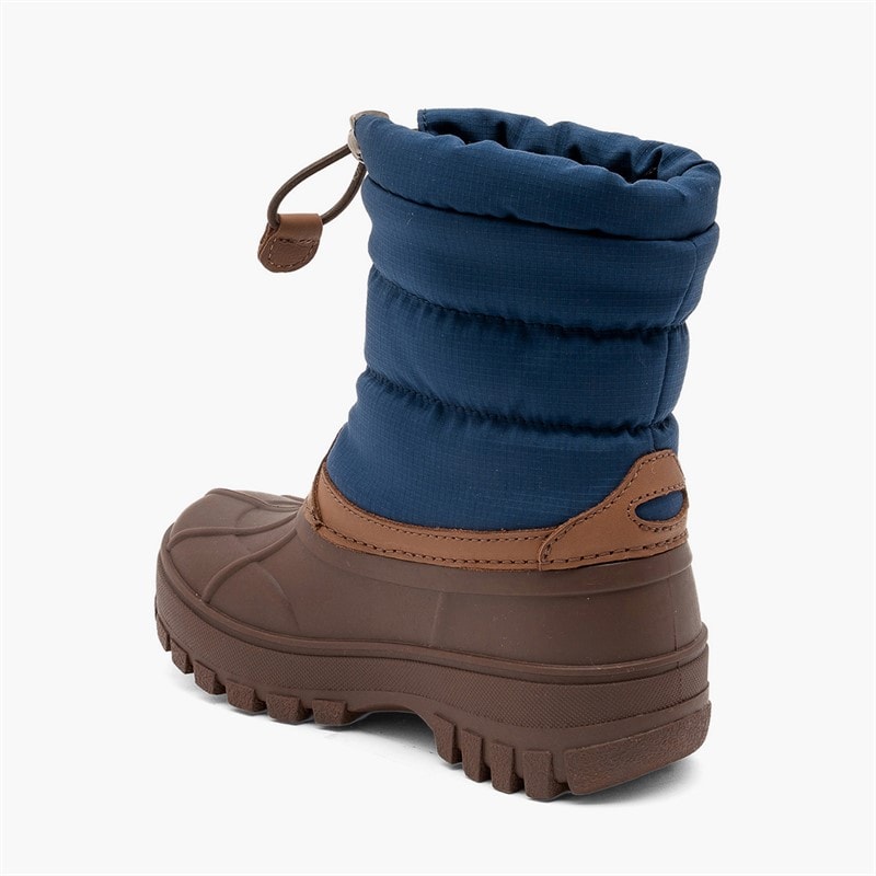 Bisgaard Kids Lux Boots Navy - Image 3