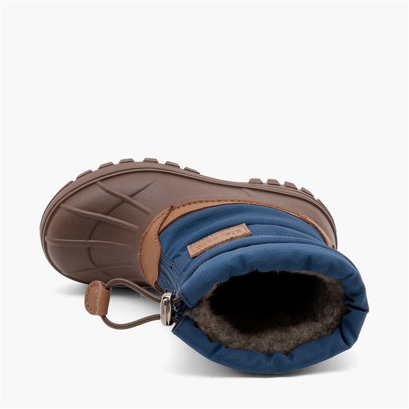 Bisgaard Kids Lux Boots Navy - Image 4