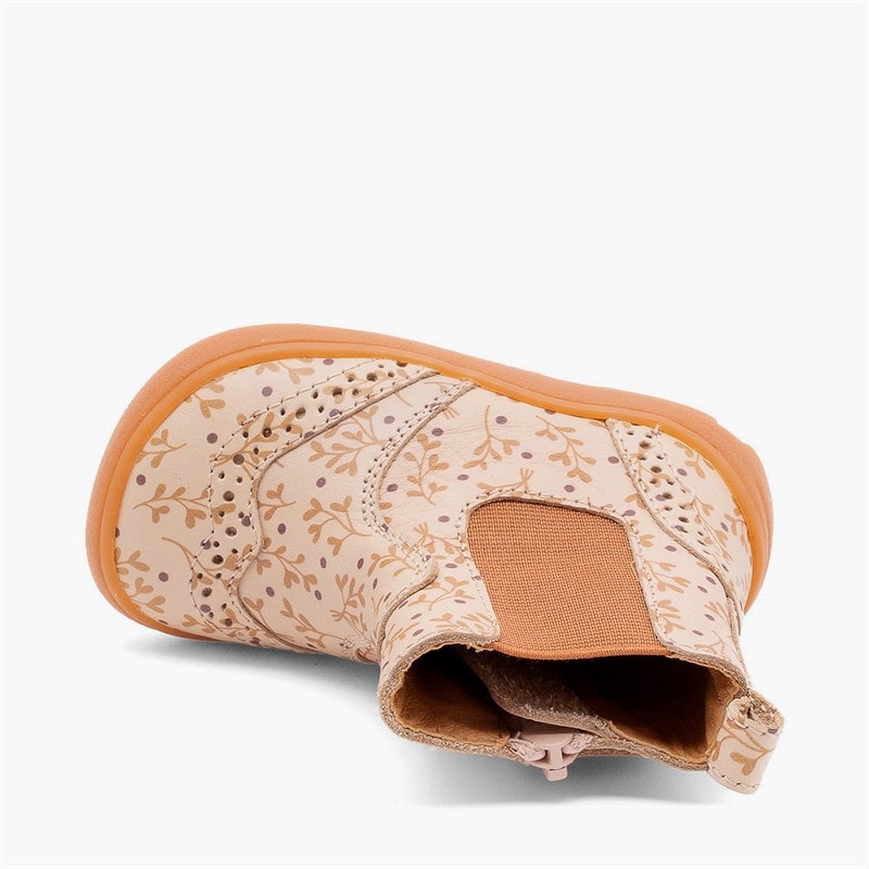 Bisgaard Girls Katie Barefoot Boots Winter Leaves - Image 4