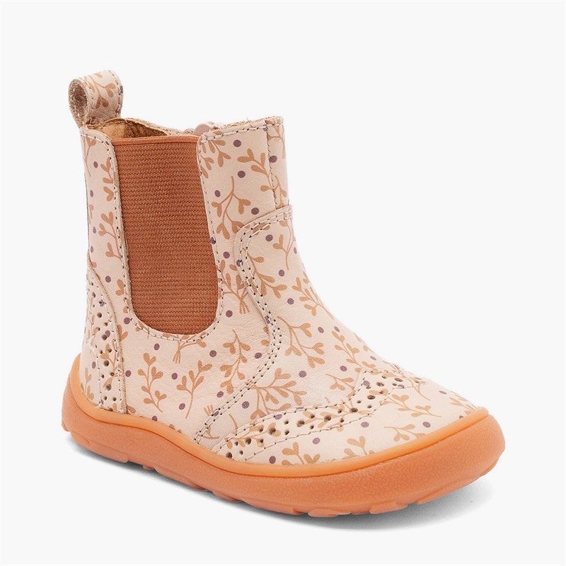 Bisgaard Girls Katie Barefoot Boots Winter Leaves - Image 5