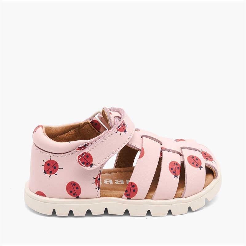 Bisgaard Girls Beka Sandals Lady Bugs