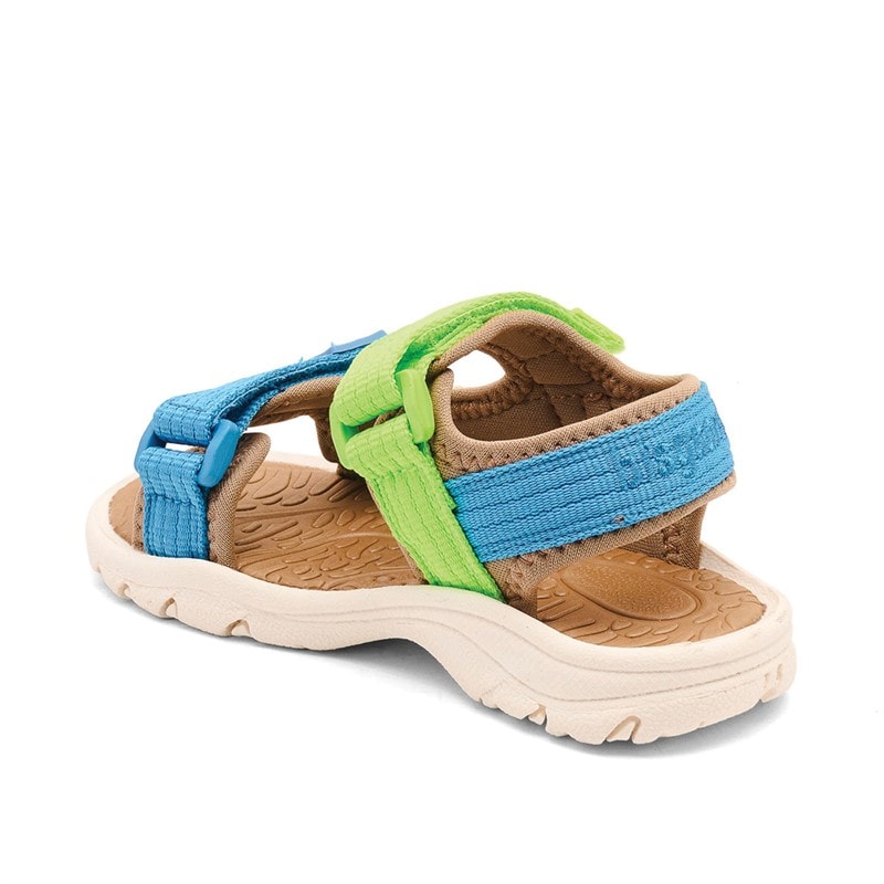 Bisgaard Kids Nico Sandals Bright Green - Image 3