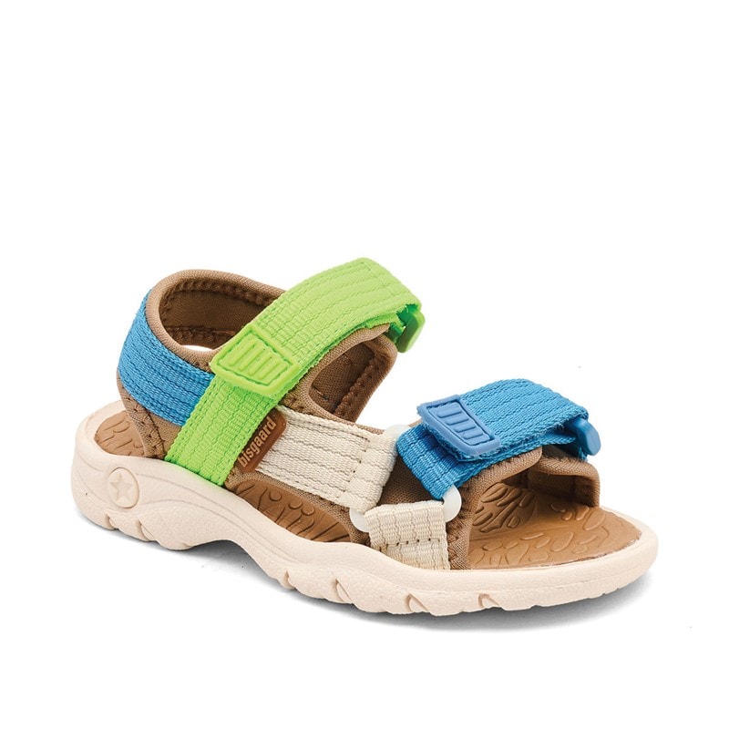 Bisgaard Kids Nico Sandals Bright Green - Image 5