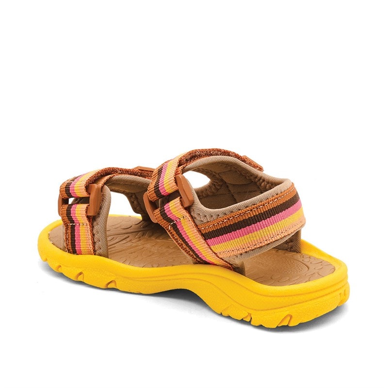 Bisgaard Kids Nico Sandals Lemon Mix - Image 3