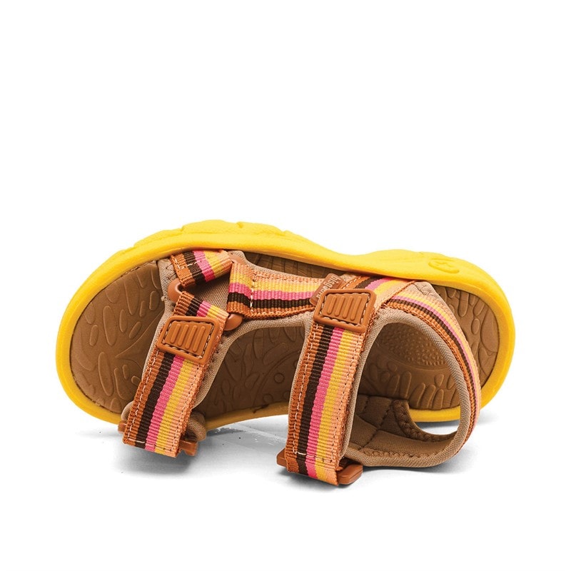 Bisgaard Kids Nico Sandals Lemon Mix - Image 4