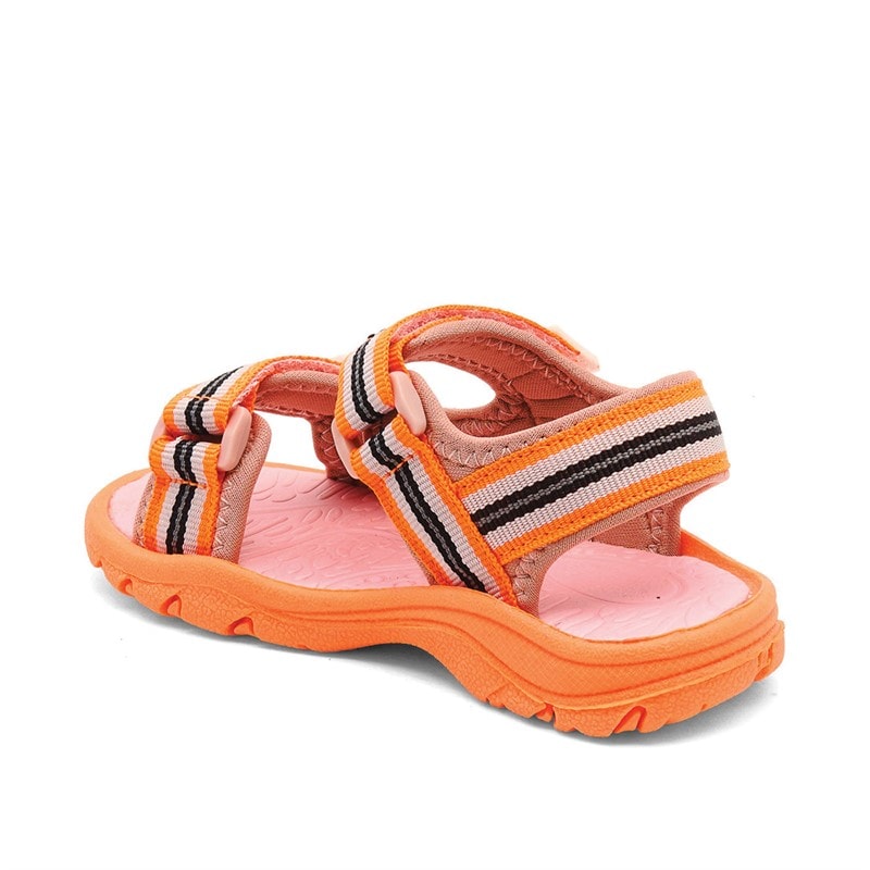 Bisgaard Kids Nico Sandals Orange Mix - Image 3