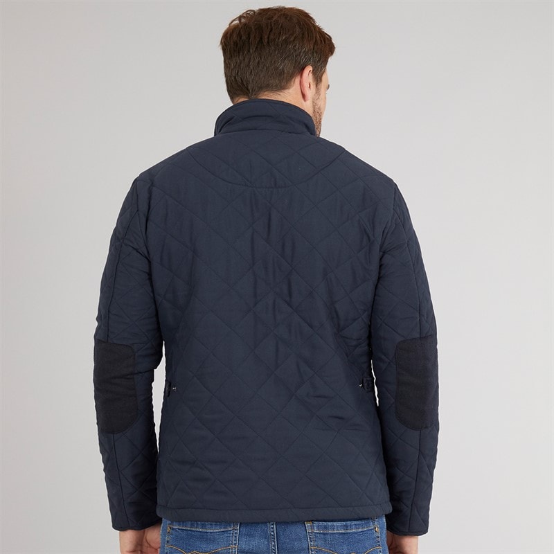 Feraud Mens Prima Quilted Jacket Navy - Image 2