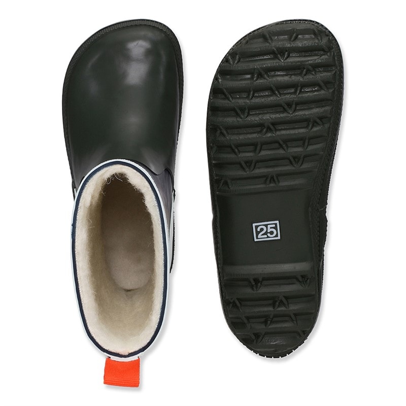 Bundgaard Kids Charly High Warm Boots Navy/Army/Pistachio - Image 2