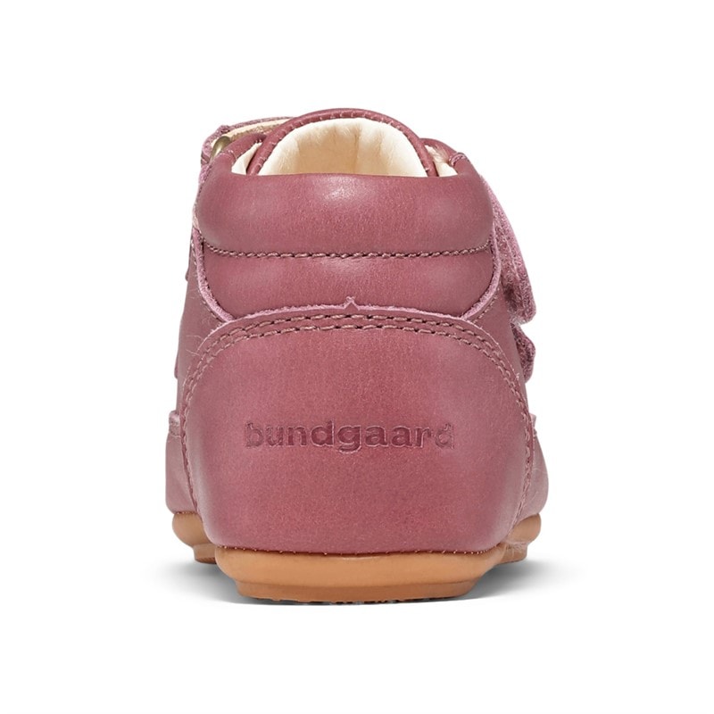 Bundgaard Infant Prewalker II Strap Shoes Dark Rose Ws - Image 3
