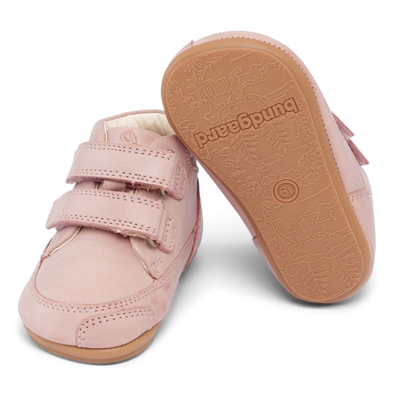 Bundgaard Infant Girls Prewalker II Strap Shoes Old Rose Ws - Image 2