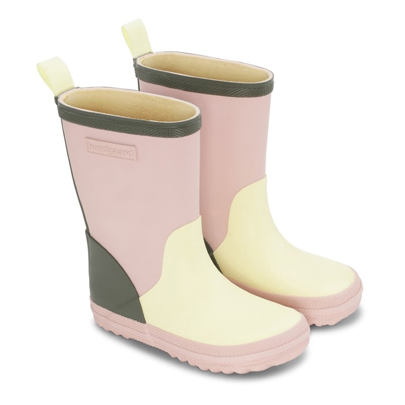 Bundgaard Kids Bungaard Charly High Wellies Lemon - Image 1