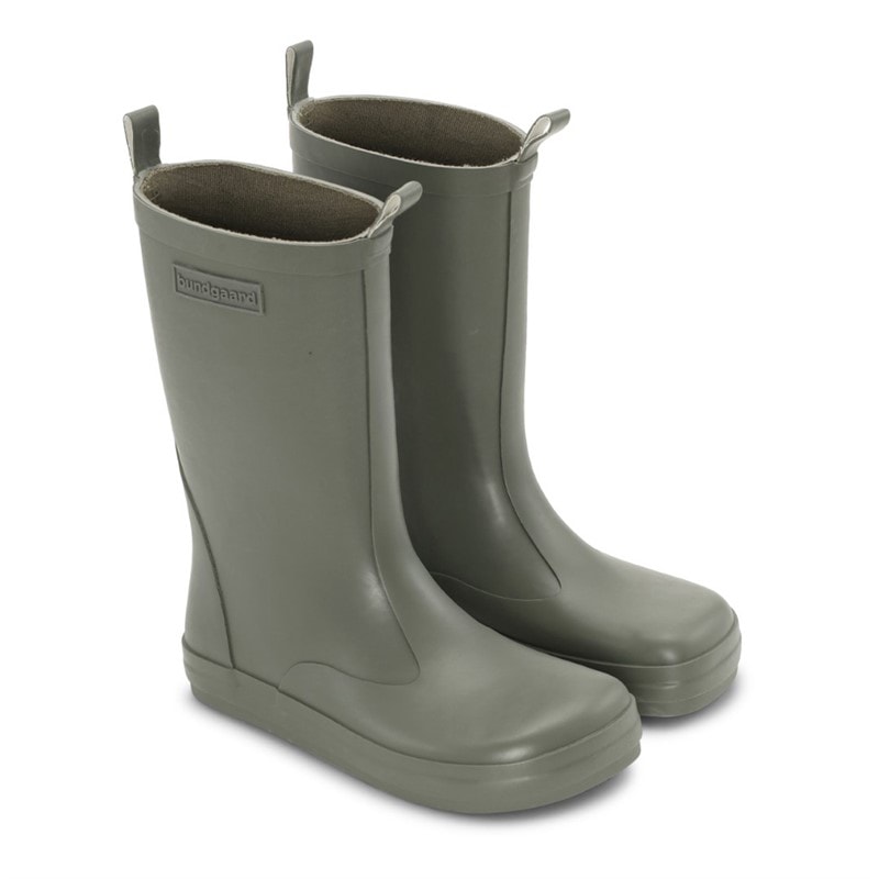 Bundgaard Kids Bungaard Charly High Wellies Army - Image 1