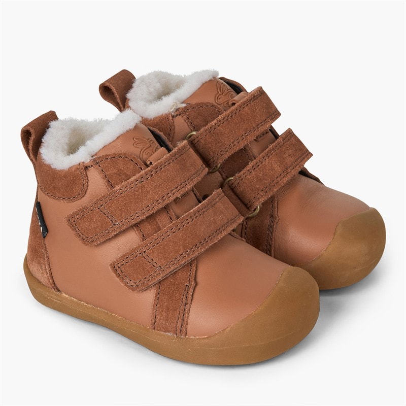 Bundgaard Kids Bloom Waterproof Boots Cognac