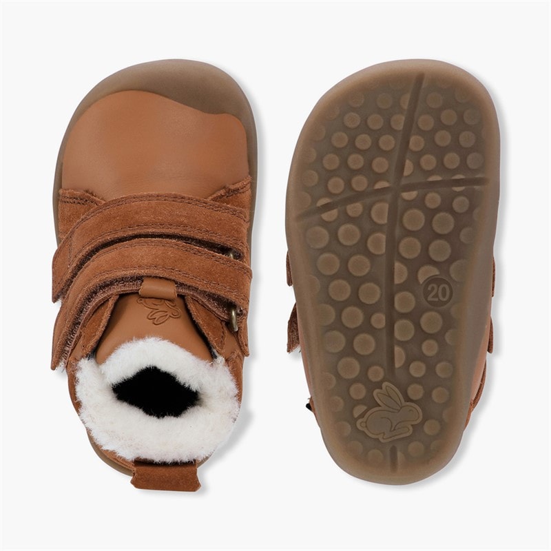 Bundgaard Kids Bloom Waterproof Boots Cognac - Image 2