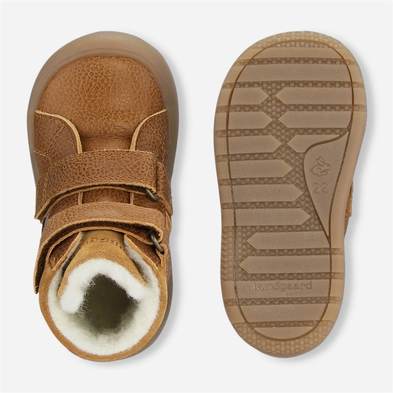 Bundgaard Kids Siggi Waterproof Boots Tan - Image 3