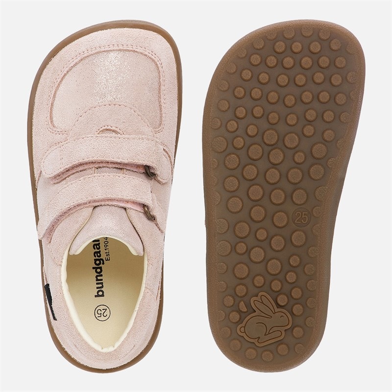 Bundgaard Infant Girls Lane Waterproof Shoes Old Rose Glitter - Image 2