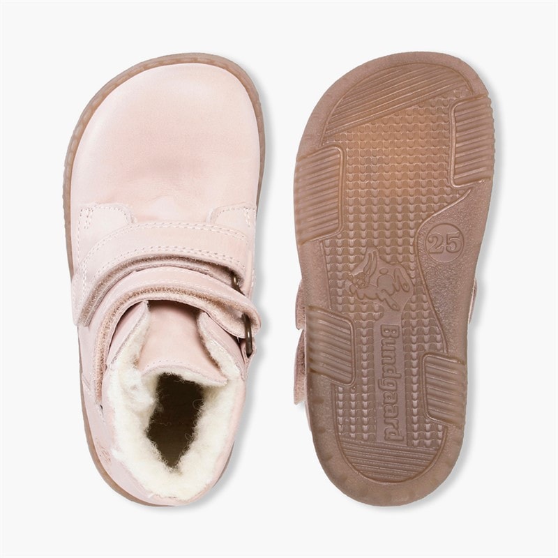 Bundgaard Girls Rabbit Waterproof Boots Old Rose - Image 2