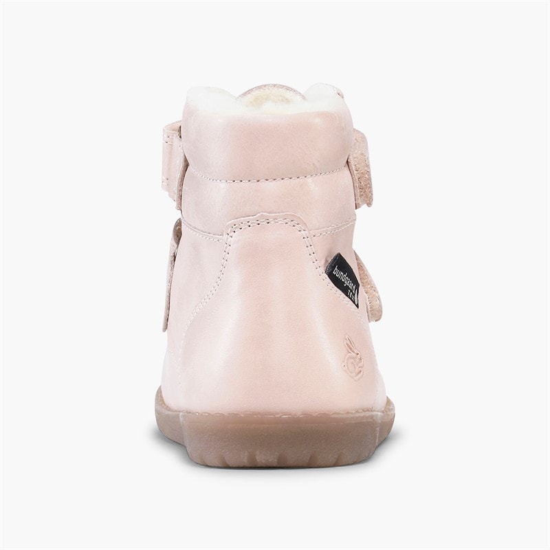 Bundgaard Girls Rabbit Waterproof Boots Old Rose - Image 3