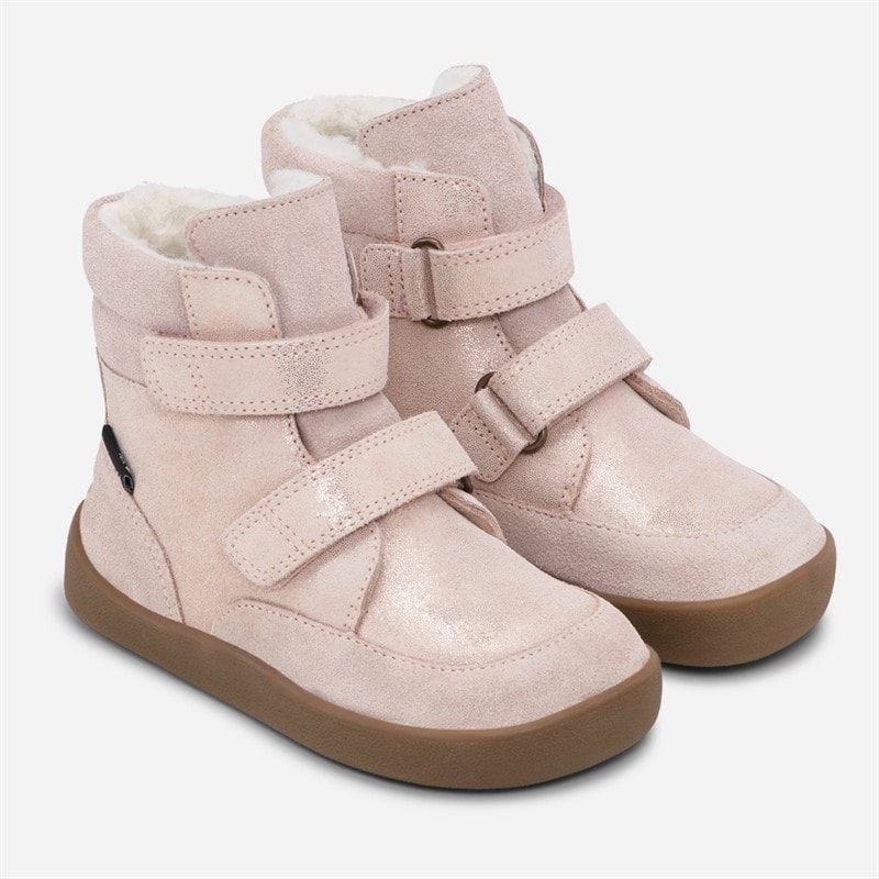 Bundgaard Girls Basil Waterproof Boots Old Rose Glitter