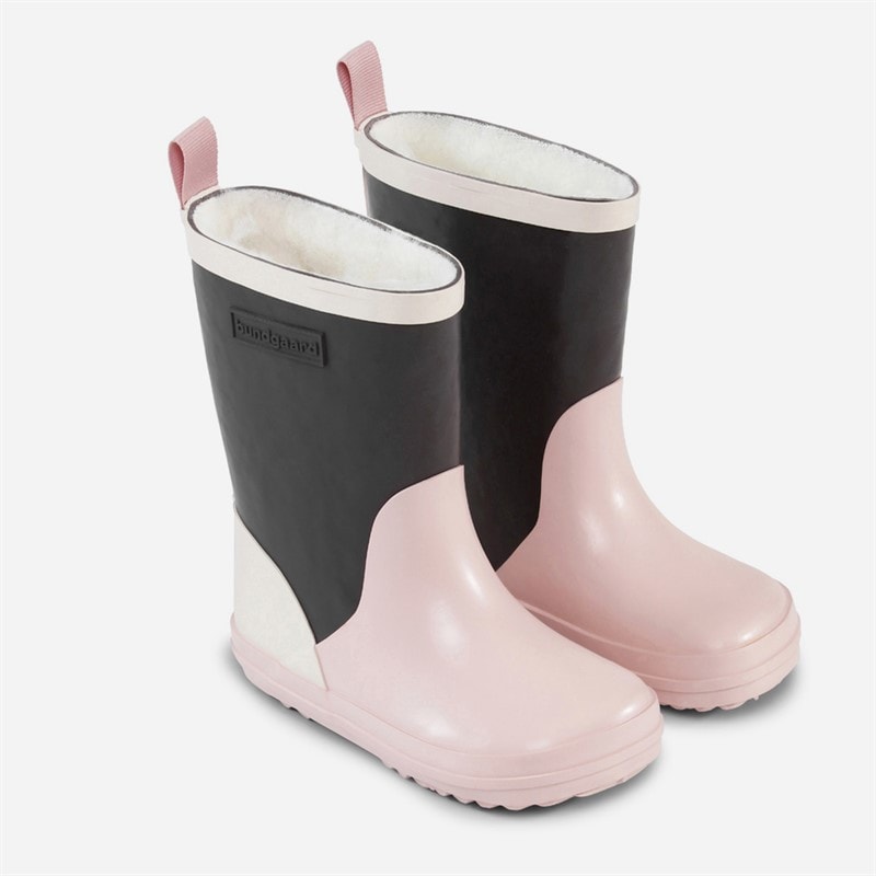 Bundgaard Girls Aspen Waterproof Boots Old Rose Block