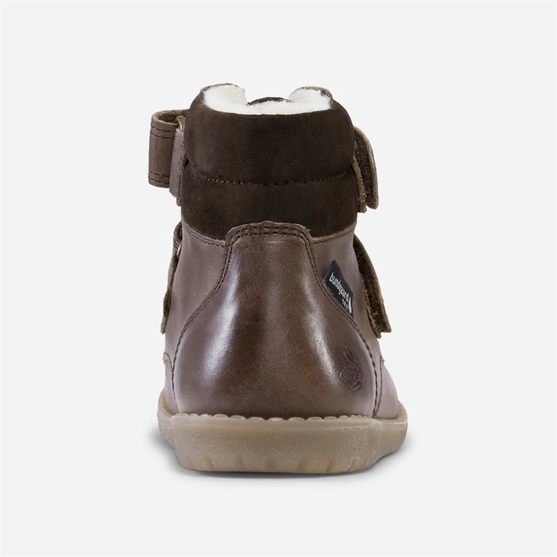 Bundgaard Kids Rabbit Waterproof Boots Dark Brown - Image 3