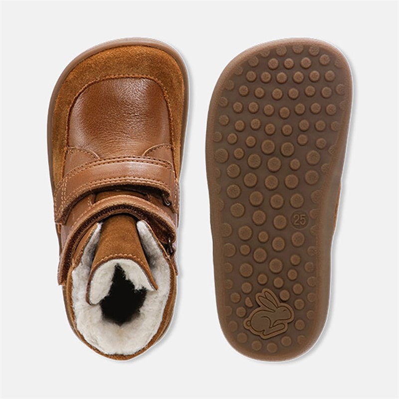 Bundgaard Kids Basil Waterproof Boots Cognac - Image 2