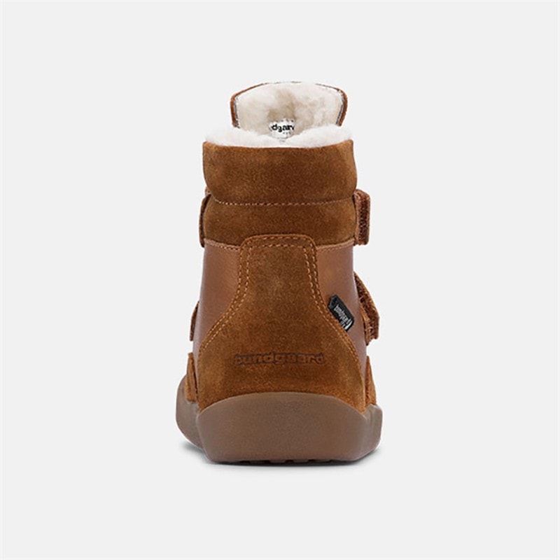 Bundgaard Kids Basil Waterproof Boots Cognac - Image 3