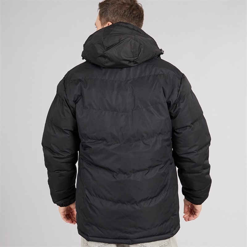 Trespass Mens Farsley Waterproof Padded Jacket Black - Image 2