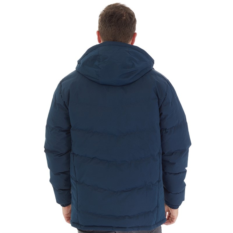 Trespass Mens Farsley Waterproof Padded Jacket Navy - Image 2